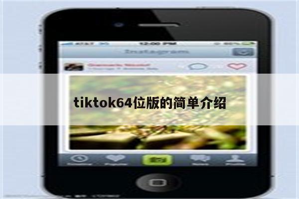 tiktok64位版的简单介绍