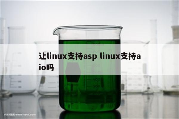 让linux支持asp linux支持aio吗
