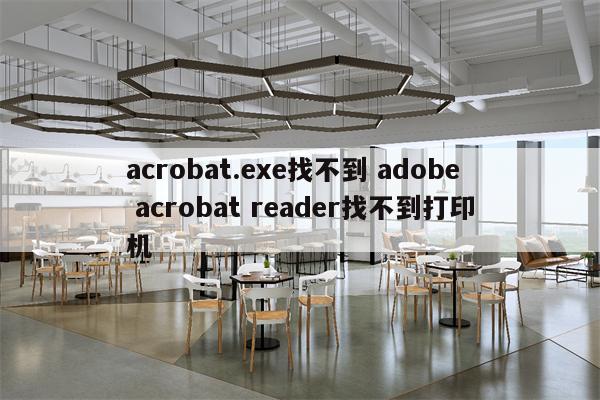 acrobat.exe找不到 adobe acrobat reader找不到打印机
