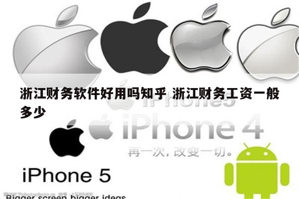 浙江财务软件好用吗知乎 浙江财务工资一般多少