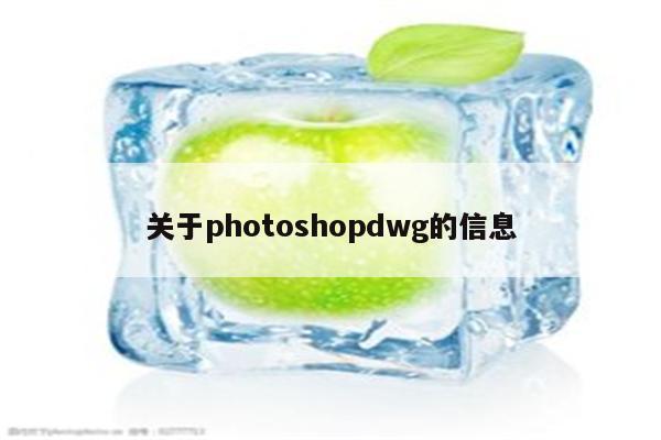 关于photoshopdwg的信息