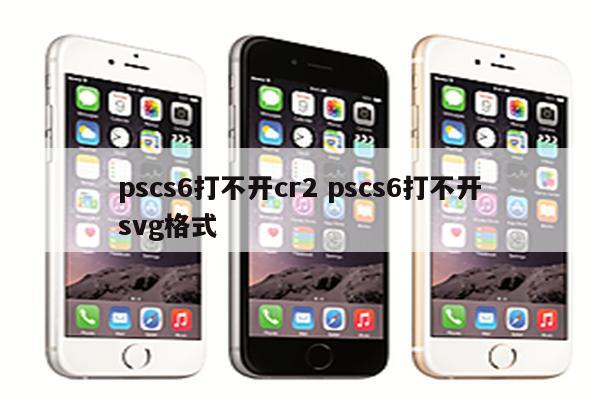 pscs6打不开cr2 pscs6打不开svg格式