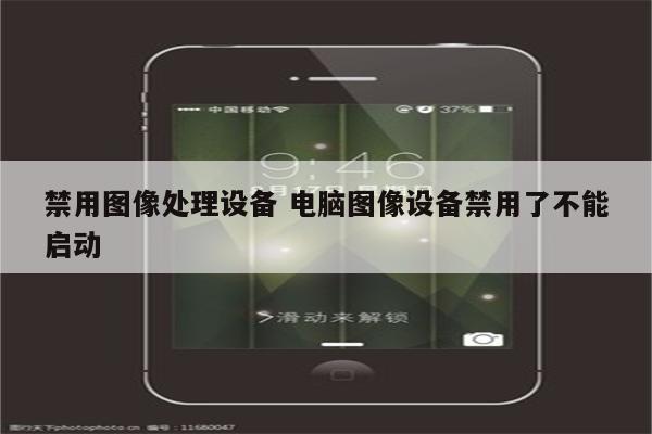 禁用图像处理设备 电脑图像设备禁用了不能启动