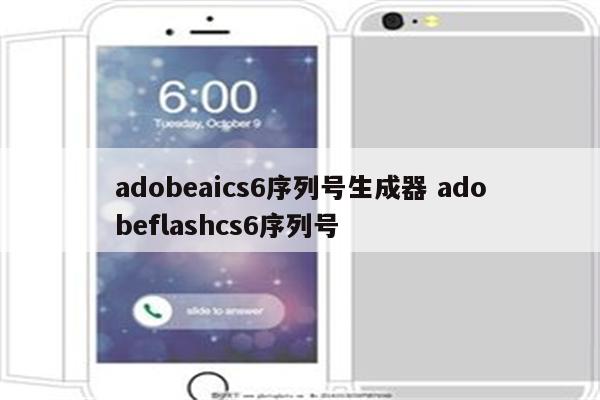 adobeaics6序列号生成器 adobeflashcs6序列号