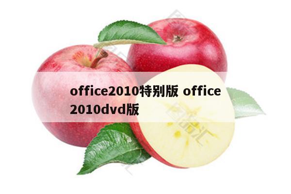 office2010特别版 office2010dvd版