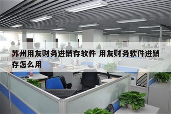 苏州用友财务进销存软件 用友财务软件进销存怎么用
