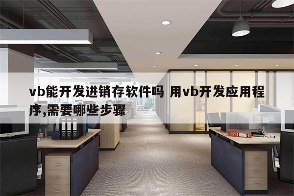 vb能开发进销存软件吗 用vb开发应用程序,需要哪些步骤
