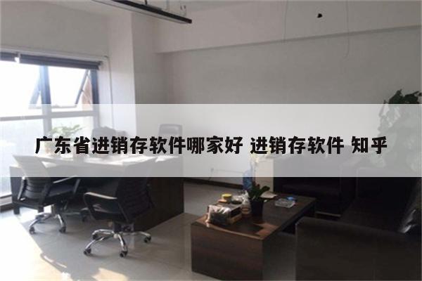 广东省进销存软件哪家好 进销存软件 知乎