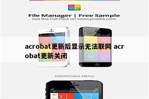 acrobat更新后显示无法联网 acrobat更新关闭