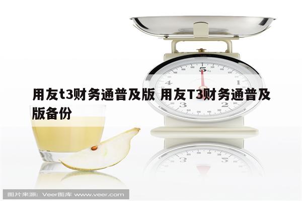 用友t3财务通普及版 用友T3财务通普及版备份