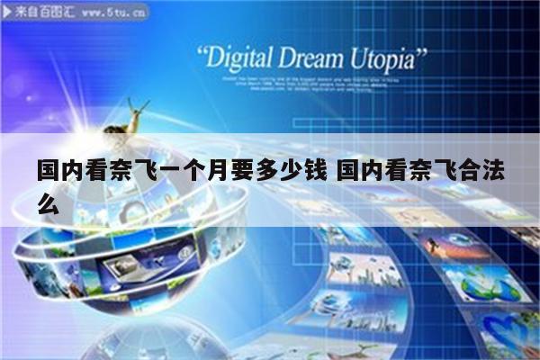国内看奈飞一个月要多少钱 国内看奈飞合法么