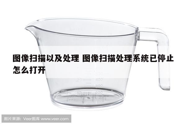 图像扫描以及处理 图像扫描处理系统已停止怎么打开