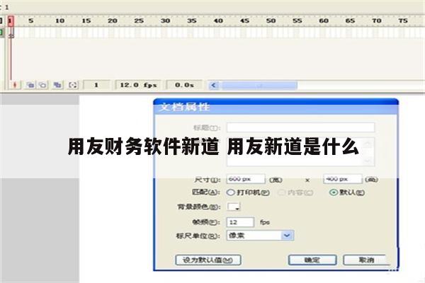 用友财务软件新道 用友新道是什么