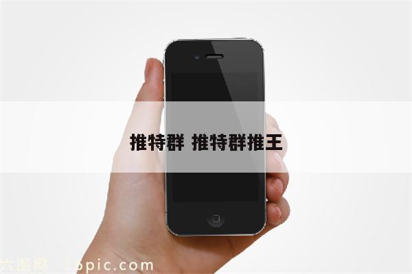 推特群 推特群推王