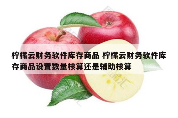 柠檬云财务软件库存商品 柠檬云财务软件库存商品设置数量核算还是辅助核算