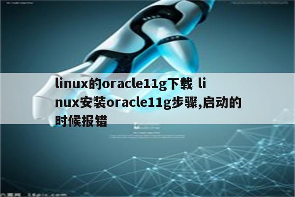 linux的oracle11g下载 linux安装oracle11g步骤,启动的时候报错