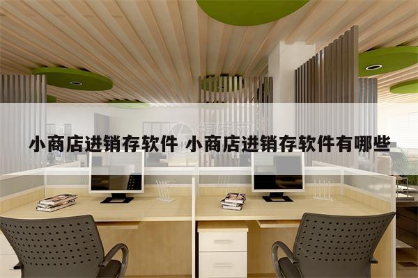 小商店进销存软件 小商店进销存软件有哪些