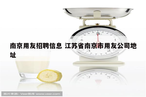 南京用友招聘信息 江苏省南京市用友公司地址