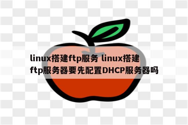 linux搭建ftp服务 linux搭建ftp服务器要先配置DHCP服务器吗