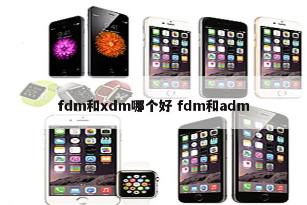 fdm和xdm哪个好 fdm和adm