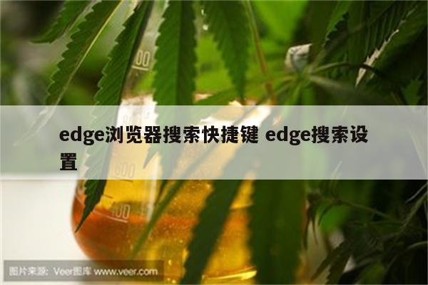 edge浏览器搜索快捷键 edge搜索设置