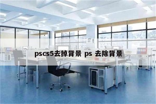 pscs5去掉背景 ps 去除背景