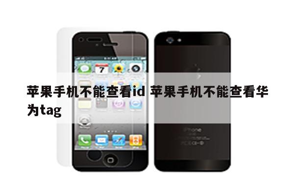 苹果手机不能查看id 苹果手机不能查看华为tag