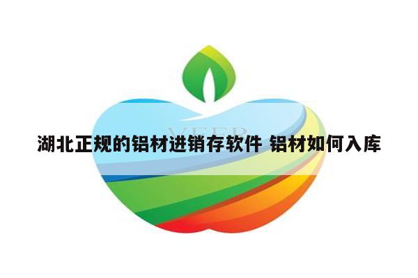 湖北正规的铝材进销存软件 铝材如何入库