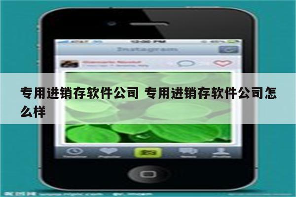 专用进销存软件公司 专用进销存软件公司怎么样
