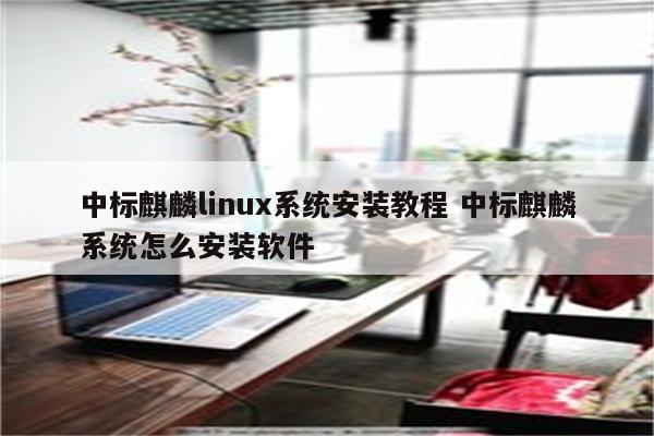 中标麒麟linux系统安装教程 中标麒麟系统怎么安装软件