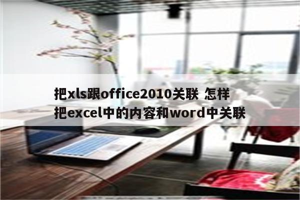 把xls跟office2010关联 怎样把excel中的内容和word中关联