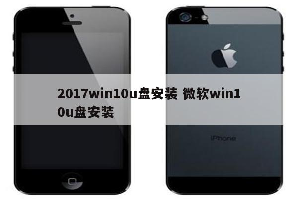 2017win10u盘安装 微软win10u盘安装
