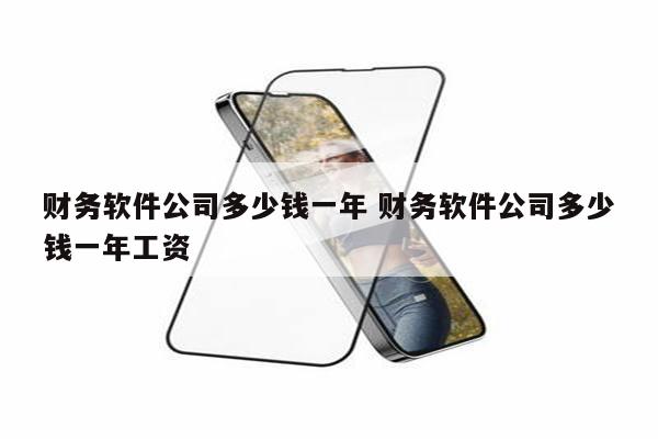 财务软件公司多少钱一年 财务软件公司多少钱一年工资