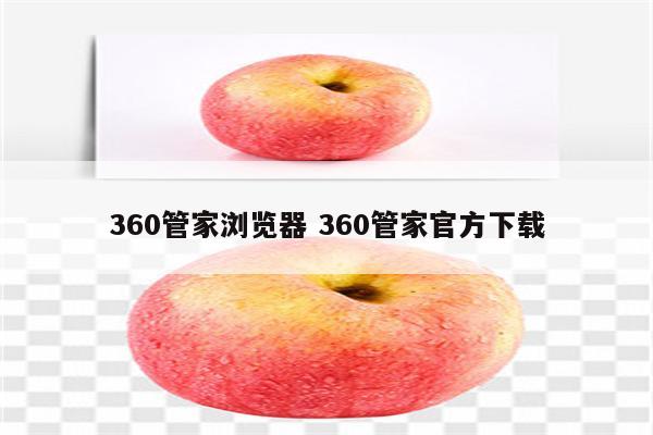 360管家浏览器 360管家官方下载