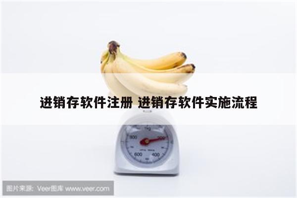 进销存软件注册 进销存软件实施流程