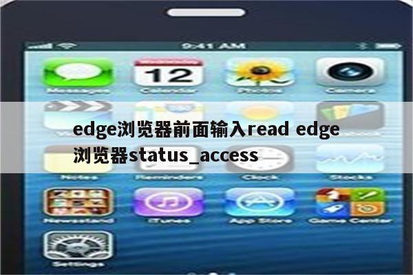 edge浏览器前面输入read edge浏览器status_access