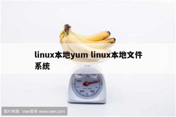 linux本地yum linux本地文件系统