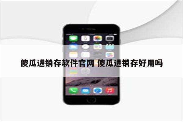 傻瓜进销存软件官网 傻瓜进销存好用吗