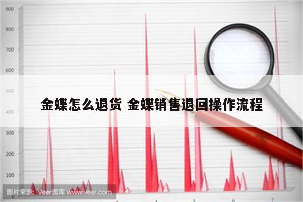 金蝶怎么退货 金蝶销售退回操作流程