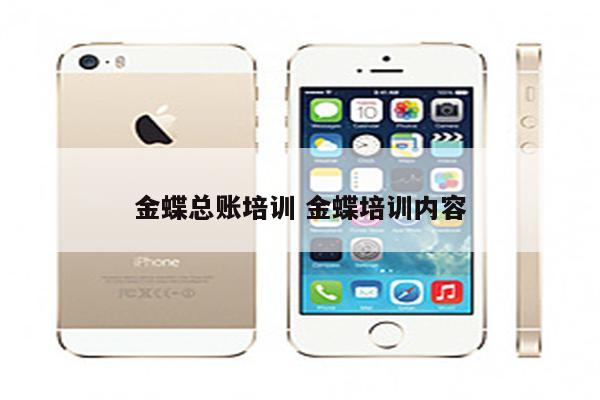 金蝶总账培训 金蝶培训内容