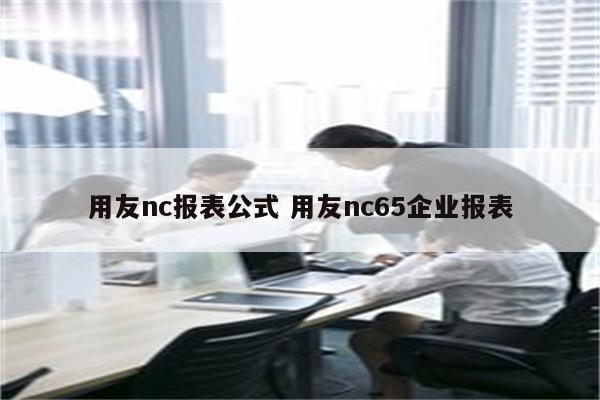 用友nc报表公式 用友nc65企业报表