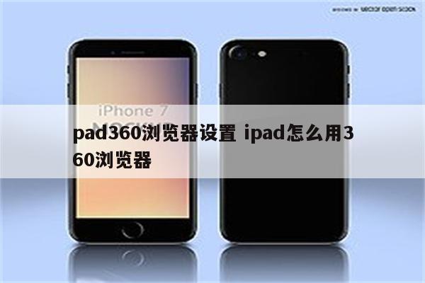 pad360浏览器设置 ipad怎么用360浏览器