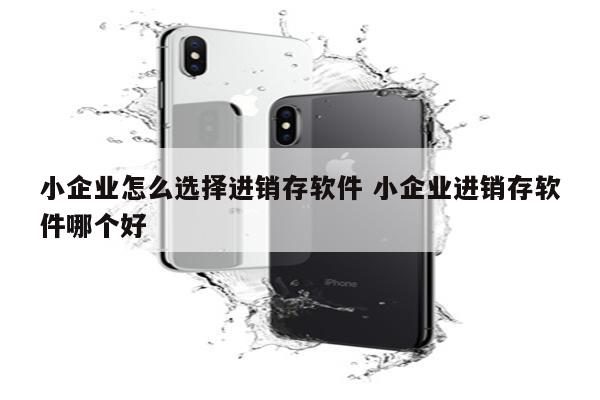 小企业怎么选择进销存软件 小企业进销存软件哪个好