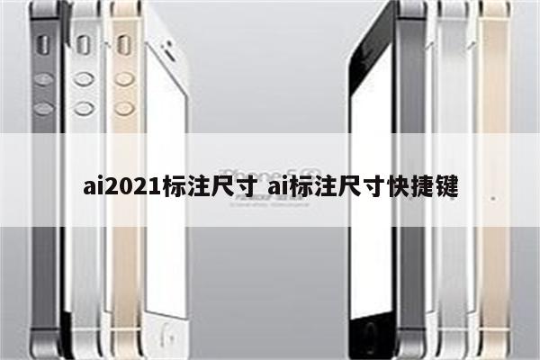 ai2021标注尺寸 ai标注尺寸快捷键