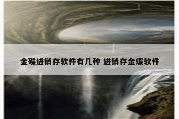 金碟进销存软件有几种 进销存金蝶软件