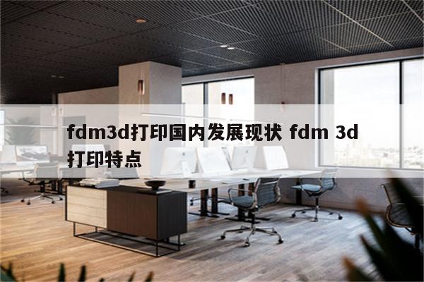 fdm3d打印国内发展现状 fdm 3d打印特点