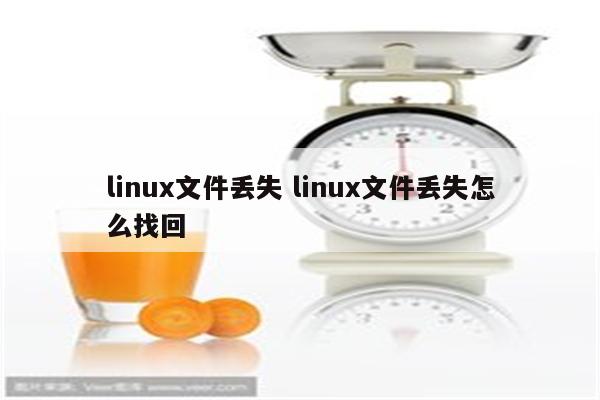 linux文件丢失 linux文件丢失怎么找回