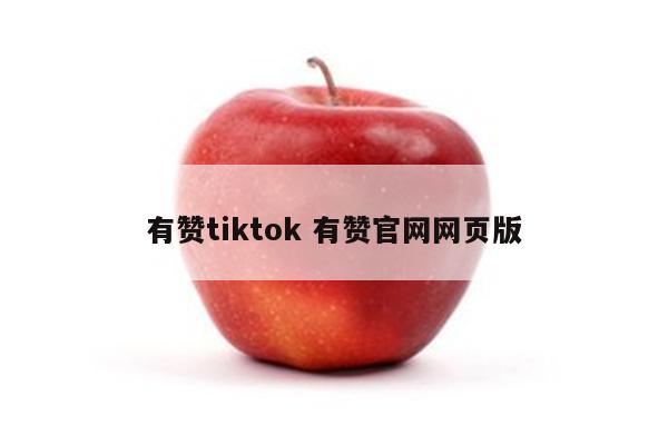 有赞tiktok 有赞官网网页版