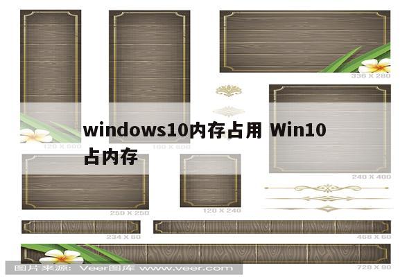 windows10内存占用 Win10 占内存