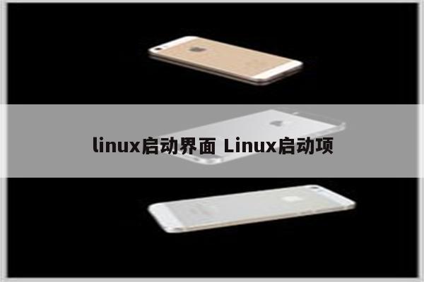 linux启动界面 Linux启动项